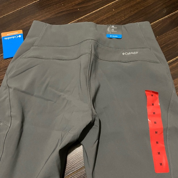 Columbia Women's Omni Shade Fleece Lined Pant Straight Leg M Gray - Picture 11 of 16